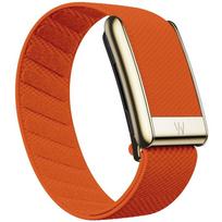 Suitable for Whoop 5.0 MG Wristband Strap Nylon Woven Elastic MG Sports Replacement Strap with Shiny Rose Gold Strap Band For Whoop MG orange