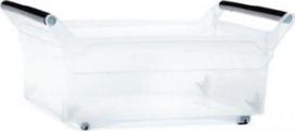 Prosperplast Dėžė plastikinė permatoma 58x38x26 cm NUK low KEDEN NUK6L-S429