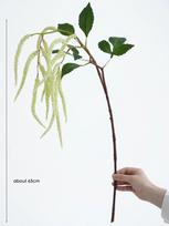 Artificial Drooping Foxtail Millet Spray Grass Hanging Faux Millet Flower for Floral Arrangements Home Decor Wedding beige