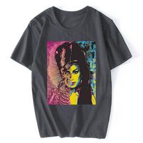 2026 Amy Winehouse Legardary TShirt Print Tees Men Women Cotton Short Sleeve T Shirt Hip Hop Tops Summer Streetwear Clothing L black