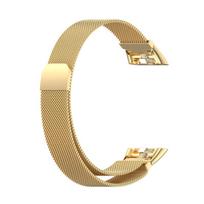 Milanietiškos kilpos dirželis, skirtas Huawei Band 7 6/6 Pro huawei band6 išmaniajai laikrodžiui correa Metalinis nerūdijančio plieno apyrankė Honor Band 6 Dirželis For Huawei Band6pro auksas