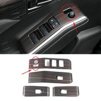 Toyota Highlander XU70 2024 Interjero aksesuaras Automobilio porankis Langų stiklų pakėlimo jungiklio mygtuko apdailos rėmelis Dekoratyvinis dangtelis Lipdukas gray