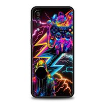 Telefono dėklas, skirtas Samsung Galaxy A56 A36 A26 A06 A16 A24 A36 A54 A14 A42 A22 A20 A12 A10 5G, minkštas TPU korpusas, žaidimų konsolė Samsung A56 blue