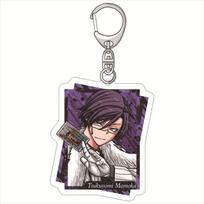 Manga Tougen Anki Acrylic Key Chain Figure Ikari Yaoroshi Shiki Ichinose Naito Mudano Cosplay Costume Key Tags Backpack Pendant black