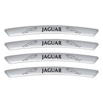 Automobilio stilius Automobilio ratlankio emblema Padangų ratlankių lipdukai Aksesuarai Jaguar XF XJ XE S-Type F-Type X-Type F-Pace I-Pace E-Pace XFR XKR sidabras