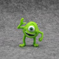 Mike Wazowskis Žaislų istorija MrQ Sulis Veiksmo figūrėlės Lėlės Darbalaukio dekoracija Trys akys Berniukas Žaislai Automobilio papuošalai Torto dekoracija gray