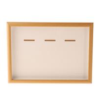 Medal Storage Shadow Box Frame Medal Storage Case Gifts Stylish Collectible Wood for Pins Badge Runners Gymnastics Football white