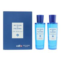 Acqua di Parma rinkinys: Blu Mediterraneo - Fico di Amalfi, Eau De Toilette, Unisex, 30 ml + Blue Mediterraneo - Mirto di Panarea, Eau De Toilette, Unisex, 30 ml