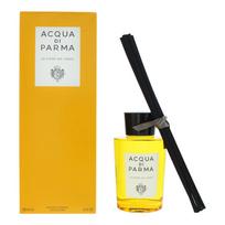 Acqua di Parma La Casa Sul Lago, nendrė, gėlių, vandens, muskusas, aromatinis nendrių difuzorius, geltona, 180 ml