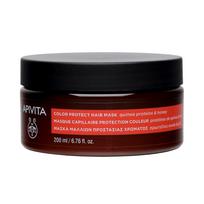 Apivita Color Protect, plaukų kreminė procedūra, skirta spalvos apsaugai, 200 ml
