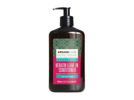 Arganicare, keratinas, nenuplaunamas plaukų kondicionierius, suteikiantis blizgesio, 400 ml