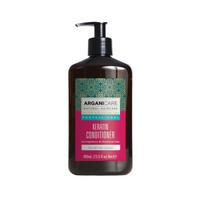 Arganicare, keratino, plaukų kondicionierius, maitinantis ir stiprinantis, 400 ml