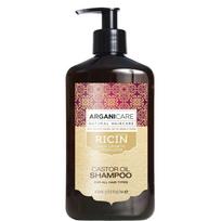 Arganicare, ricino, plaukų augimo stimuliavimo šampūnas, 400 ml