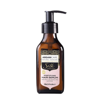 Arganicare, šilko baltymų plaukų serumas, iššukavimas ir blizgesys, 100 ml