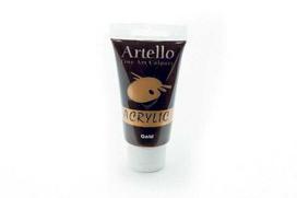 SmartMax Artello akriliniai dažai 75 ml auksiniai