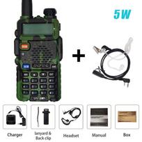BAOFENG UV-5R Kamufliažinis racija BF-UV5R Nešiojama dvipusio ryšio radijo stotelė 5W Dvijuostė 128 K channels 1800mAh Belaidis komunikatorius Australia Standard