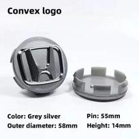 4Pcs 58/69mm Car Wheel Center Hub Caps Decorative Cover For Honda Civic Jazz Fit Accord Pilot CRV uk8  Passport City  XRV HRVstickers