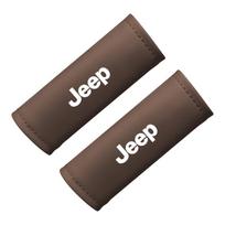 2 vnt. odinės automobilio durų porankių dangteliai, stogo rankenėlių apdangalai Jeep Grand Cherokee Wrangler JK Gladiator Compass Renegade Wagoneer gray