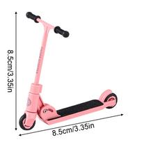 Mini pirštukinis paspirtukas Simuliacija 2 ratų pirštukinis Bmx su stabdžiu Edukaciniai žaislai Pirštukiniai riedlentės Kolekcija Dovanos berniukams mergaitėms
