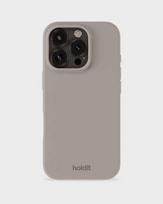 Telefono dėklas - Holdit iPhone 16 Pro Max Minkšto Paviršiaus Dėklas, Rusvai Pilkas