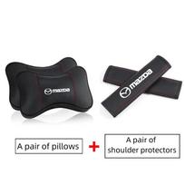 Car Seat Headrest Neck Pillow Seat Belt Shoulder Protector For Mazda 2 3 6 8 RX8 MX3 CX4 CX-5 CX-7 CX-9 CX-3 Atenza Accessories