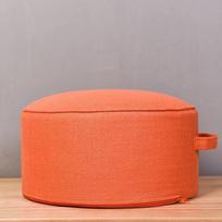40x20cm Apvalus Didelio Stiprumo Kempinės Sėdynės Pagalvėlė Tatami Nuimama Plaunama Biuro Meditacijos Joga Apvalus Kilimėlis Šiltos Sėdynės Pagalvėlės 40x40x20cm oranžinė