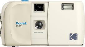 Kodak daugkartinis fotoaparatas EC35 Film Camera Vanilla White + Kodak Ultra Max 24