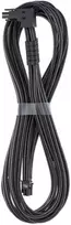 „CableMod C-Series Pro ModMesh 12V-2®“ 6 colių kabelis, 90° jungtis, skirtas „Corsair Type 5 RMx Shift“ maitinimo šaltiniams, anglies pluošto, 65 cm