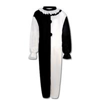 Artas Klounas Helovino Kostiumas: Terrifier 2 nespalvotas kostiumas vyrams 120 cm white