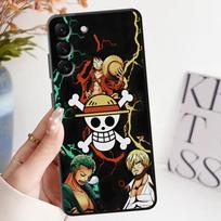 One Piece Zoro Luffy Portgas D Ace Phone Cover Case for Samsung Galaxy A53 A35 A22 A23 A55 A41 A26 A72 A25 A71 A52 A36 A32 A73 Galaxy A73 5G black