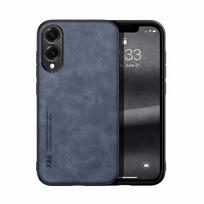 For Samsung Galaxy S25 Edge Case Shockproof  Leather Texture Silky Feel Cover With Magnetic Attaction inside Galaxy S25 Edge gray