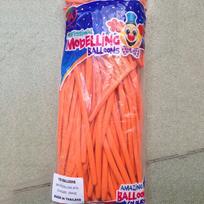 50-200 vnt. Ilgi latekso balionai Magiški oro balionai Modeliavimo, gimtadienio, vestuvių, vakarėlių dekoravimui Oro balionas Vaikų žaislai Globos 1.5g  50pcs oranžinė