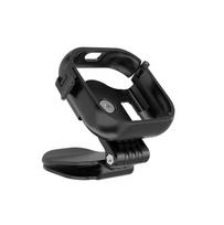 Baseball Hat Clip Camera POV Vlog Mount For Insta360 GO Ultra Baseball Cap Clamp black