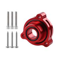 FOR Ford Fiesta/Mustang/Fusion/Edge/Escape/Transit/Bronco 1.5 1.6 2.0 2.3 2.7L Billet Aluminum Red Blow Off Valve Adapter raudona