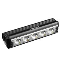 Bicycle Front Light Led High Lumens Waterproof Night Riding Lamp For Mountain And Road Bikes 4800mA gray