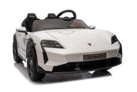 Elektra varomas vaikiškas automobilis Porsche Taycan Turbo S, 122 × 73 × 54 cm, LED