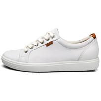 Ecco Soft Cool Leather Wear-Resistant Non-Slip Low-Top Fashion Sneakers Women sneakers White 43000301007 39 white