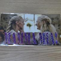 Mamma Mia! Glitter Photo Card Mini Riryoku Tur Goods