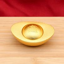 Pixiu Gold Ingot Rotating Handle Decompression Plaything - Home Living Room Decoration beige