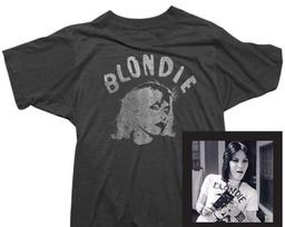 Joan Jett Blondie Tee - Officially Licensed Vintage T-shirt Mens Kids Womens XL gray