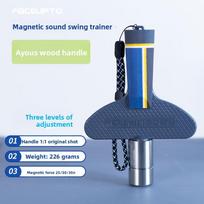 Table Tennis Strength Trainer Magnetic Control Sounding Arc Ball Training Straight Racket Horizontal Pull 304 Stainless Steel Adjust direct shot