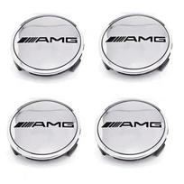 4 vnt. 75 mm automobilio ratlankio centrinis dangtelis, stebulės dangteliai, emblemos priedai Mercedes benz AMG C E S GLE CLC klasei W204 W203 W205 W124 W221
