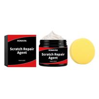 Auto Scratch Remover Polish, Car Paint Repair Wax, Deep Scratch Fix Compound, Shine Restoration & Care Cream 100g black