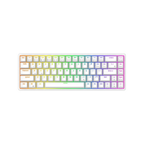 Klaviatūra ROYAL KLUDGE G68 Baltas, Raudona Switch, US