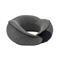U formos kelioninė kaklo pagalvė Atminties putplasčio Ergonomiška galvos kaklo atrama Reguliuojama universali ultralengvo automobilio lėktuvo traukinio keliaujanti gimdos kaklelio pagalvėlė tamsiai pilka spalva