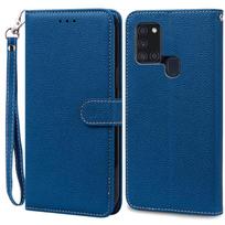 A21S dėklas Samsung Galaxy A21S dėklas Piniginė Odinis atverčiamas dėklas Samsung A21S dėklas A 21s A217F Minkštas silikoninis dangtelis Fundas For Samsung A21S