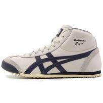 Onitsuka Tiger Mexico 66 Sintetinės odos Lauko sporto smūgius sugeriantys neslystantys atsparūs dėvėjimuisi aukštakulniai laisvalaikio batai Unisex sportbačiai DL409-1659 37 gray