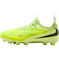 Nike Jr. Phantom 6 Low Academy GS Hyper Crimson/Limelight/Black Kids Cleats Green HM9203-800 34 yellow