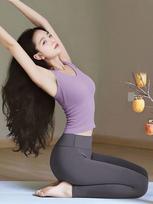2026 Women's Exquisite Racerback Tank Top for Pilates & Yoga L gray