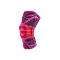 Single Sports Kneepad Silicone Protector for Jump Rope Running Basketball Climbing Leggings Men Women Outdoor Equipment XL pink